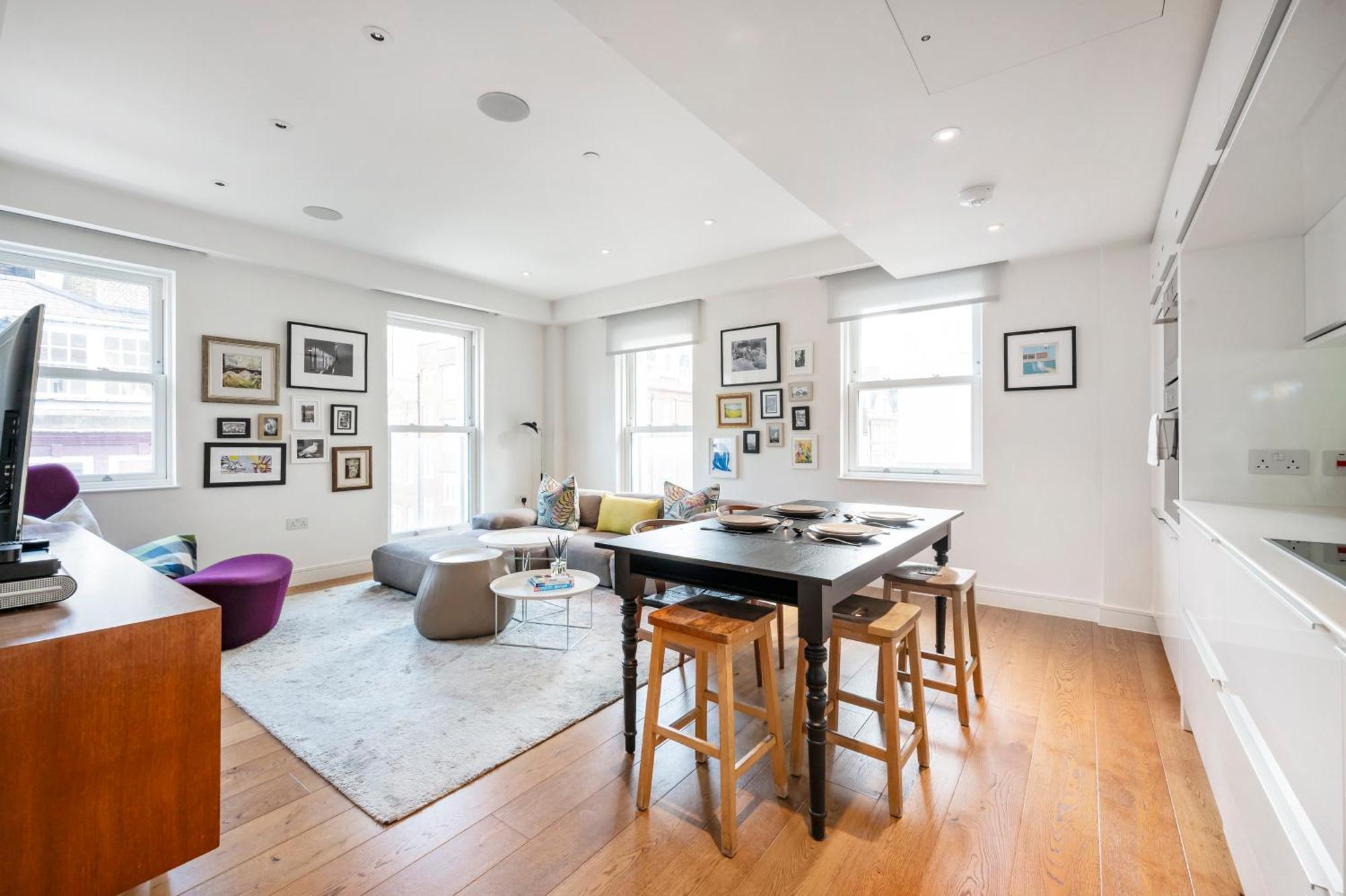 The Nordic Nook Marylebone Apartment London